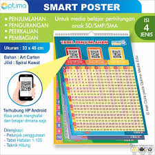 Rangkuman materi, contoh soal mengenai pangkat dan akar untuk tingkat sd dilengkapi dengan pembahasannya disini. Jual Smart Poster Penjumlahan Pengurangan Perkalian Pembagian Kota Surakarta Optima Media Edu Tokopedia