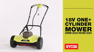 The ryobi is also aimed at those people who are skittish. Ryobi 18v One Cylinder Lawn Mower Assembly Use Youtube