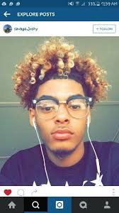 Men With Glasses Link Of My Store Https Aofly Aliexpress Com Store 1229218 Spm 5261 Seller Index 0 0 4c5e50bcgx Men Hair Color Curly Hair Styles Blonde Curls