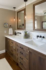 Farmhouse Bathroom By Anne Sneed Architectural Interiors Sample Palette Get A Similar Look With Alabaster Bagni In Stile Country Arredamento Arredamento Bagno