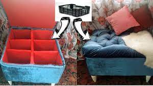 عملت من اقفاص الفاكهه جزامة بانكيت او بانكيت سحاره ٢ ١ هنعمل جزامه من اقفاص الفاكهه بشكل جديد youtube furniture home futon