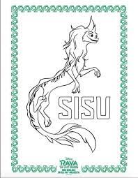 See more ideas about dragon, coloring pages, coloring pages for kids. Disney S Raya And The Last Dragon Printable Coloring Sheets Activities