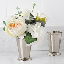 Water, stirring gently until sugar is dissolved. Efavormart Silver Mint Julep Cups Wedding Favors Tiny Wedding Decor Walmart Com Walmart Com