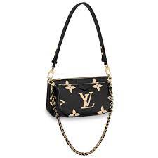 Louis vuitton was a french fashion designer and businessman. Multi Pochette Accessoires Monogram Empreinte Bicolor Leder Handtaschen Louis Vuitton