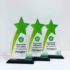 Konsep belum ada, padahal event sudah dekat! Custom Plakat Plakat Akrilik Murah Plakat Vandel Plakat Penghargaan Trophy Piagam Trophy Piala Shopee Indonesia