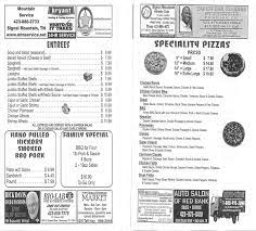 Hours may change under current circumstances Pizza Place Menu Menu For Pizza Place Signal Mountain Chattanooga
