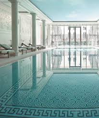 Liquid Luxury In Paris Shangrilahotels Shangrilaparis Paris Paris Spa Best Spa Indoor Swimming Pools