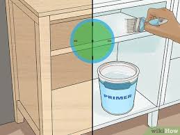 First, you'll need to make sure your laminate is in you'll need about a jar of chalky finish paint and a jar of satin enamels for each 20 sq. How To Paint Kitchen Cabinets Without Sanding With Pictures