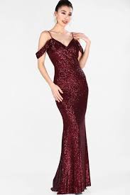 Pullu Bordo Kadin Balik Model Abiye Moda Stilleri The Dress Moda