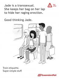 List of qld coronavirus hotspots and case location alerts | queensland. Jade The Transsexual Queensland Rail Etiquette Posters Know Your Meme