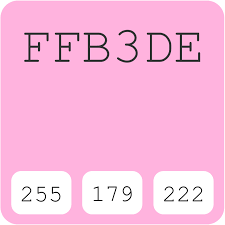 In a rgb color space, hex #ff6ec7 is composed of 255(100. Light Hot Pink Ffb3de Hex Color Code Rgb And Paints