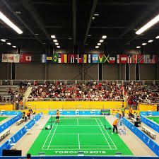 Elizabeth A Im Jenkins On Instagram Badminton 1 4 Finals Underway At Atos Markham Panam Parapan Am Centre To2015 Badminton Instagram Posts Instagram