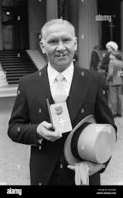 Received the medal from the queen hi-res stock photography and images