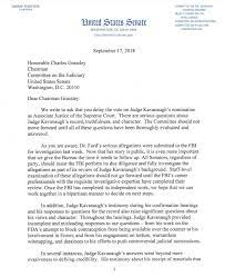 Responding to false accusations at work: The Leadership Conference On Twitter A New Letter From All 10 Judiciarydems Urges Chairman Chuckgrassley To Postpone Thursday S Committee Vote On Kavanaugh S Nomination Allow The Fbi To Investigate Dr Ford S Allegations And