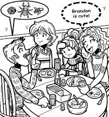 Image Brandon And Nikki S Family Jpg The Dork Diaries Wiki Dork Diaries Free Coloring Pages Coloring Pages