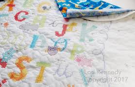 Crochet baby blanket in this video i will show you how to make a easy baby blanket materials: Improved Cross Stitch Baby Blankets Lori Kennedy Quilts