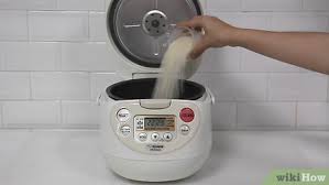 For glutinous or sticky rice, soak the rice in water for at least 15 minutes before cooking. How To Cook Rice In A Rice Cooker With Pictures Wikihow