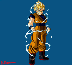 Atk & def +30% when attacking with 3 or more ki spheres obtained; Goku Super Saiyan 2 By Someshortguy On Deviantart