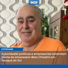 A morte do empresário Angelo Alberto Chiodini, conhecido por todos como  Beto Chiodini, está repercutindo entre lideranças políticas e empresariais.  O diretor fundador da rede de postos Mime faleceu nesta terça-feira (20),