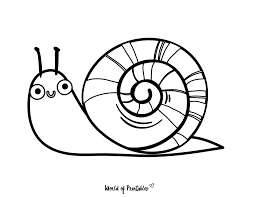 Here are some free printable slug coloring pages in vector format that can be easily printed from any device and automatically fit any paper size. 100 Easy Coloring Pages For Kids World Of Printables