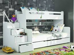 Kids Childrens Cabin Bunk Bed Frame Different Colours Max 3 Inc Free Mattress In Home Furniture Diy Children S Home Fur Bunk Beds Bed Mattress Storage