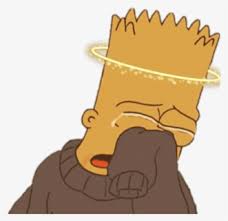 High quality retro pfp gifts and merchandise. Bart Clipart Sad Bart Simpson Tumblr Sad Png Free Transparent Clipart Clipartkey