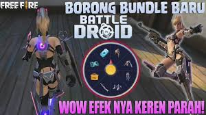 Ve en son sözü belki de başka ne söylerse söylesin içime bu kadar oturmazdı. Bundle Baru Super Keren Borong Semua Fragment Battle Droid Garena Free Fire Youtube