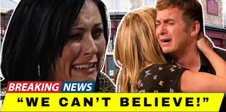 Jessie Wallace aka Kat Slater with fiancé, Justin.