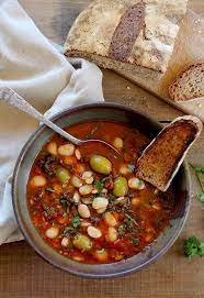 Lima Bean Stew With Olives And Kale Kitchen Vignettes Pbs Food Bean Stew Bean Recipes Whole Food Recipes