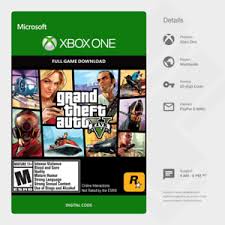 Códigos de grand theft auto v para xbox 360. Grand Theft Auto V Gta 5 Xbox One Codigo Digital Global Ebay
