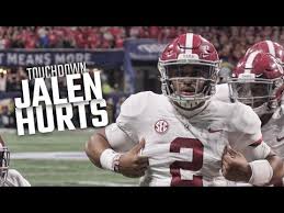 That's what jalen hurts accomplished during alabama's spring testing. Jalen Hurts Scores Game Winning Touchdown For Alabama In Sec Championship Youtube
