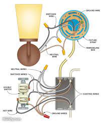 Fluorescent light fixture wiring diagram. How To Add A Light Home Electrical Wiring Electricity Diy Electrical