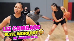 But some felt there was a double standard at play after lebron james dodged sanction. Wnba All Star Liz Cambage How To Score On Defenders With Jordan Bell Youtube