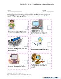 1 pengertian selamat terpelihara atau terhindar daripada bencana, terlepas daripada bahaya; Ejercicio Interactivo De Tmk Keselamatan Diri Di Makmal Komputer