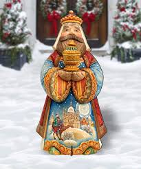 Maybe you would like to learn more about one of these? Amazon Com Outdoor Nativity Scene Three Wise Men King Balthasar Wooden Free Standing Christmas Outdoor Decorations By G Debrekht 8152653f Handmade
