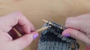 With a knitting needle and yarn, draw through a series of new loops to work from along the edge of a. How To Slip Stitch Knitting Edge Studio Knit
