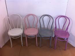 Bent Wood Chairs Painted In Chalk Paint Tm Annie Sloan Colours Old White Antoinette Duck Egg Blue And Henrietta Diy Wood Floors Diy Chair Wood Chair