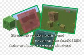 Jan 10, 2019 game version: Primitive Mobs Mod Features Slime Minecraft Hd Png Download 816x470 112268 Pinpng
