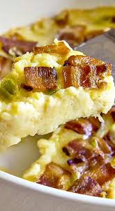 Twice Baked Potatoes Casserole With Cream Cheese Bacon And Garlic Sugar Apron Food Recipes Twice Baked Potatoes Casserole
