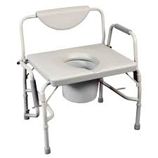 The invacare bariatric drop arm commode is built with durable steel construction and is designed with a wide and deep seating surface for individuals weighing up to 1000 lbs. Bariatric Drop Arm Commode Over Toilet Aid Safety And Mobility