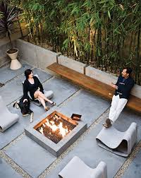 Offene Feuerstelle Im Garten Bauen 45 Gestaltungsideen Feuerstellegarten Small Backyard Gardens Modern Backyard Backyard Inspiration