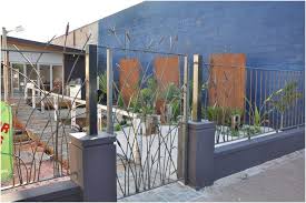 Unik Desain Pagar Rumah Minimalis Besi Anti Maling Mewah Modern Klasik Elegan Nyaman Mempesona Terbaru Pagar Modern Pagar Horizontal Halaman Depan