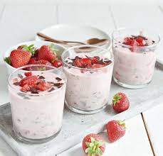 Ich Hatte Ja Beim Rezept Mit Den Salatsossen Gesagt Dass Man Mit Johannisbrotkernmehl Wunderbar Kalt Andicken Ka In 2020 Erdbeer Dessert Herrencreme Lebensmittel Essen