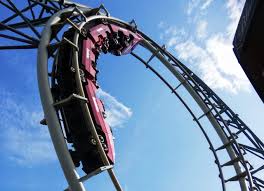 The ride has three trains (only two trains can be operated at any given time) consisting of seven cars each. Blackpool Pleasure Beach Top 10 Rollercoasters Coaster Kings