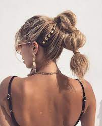 One Week Today Throwing It Back To Last Years Ibiza Hair Inspo Swipe Hairstyling Availab High Ponytail Hairstyles Hair Styles Ponytail Hairstyles