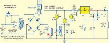 Simple delta wave generator schematic circuit diagram. Mobile Battery Charger Circuit And Working Principle Elprocus Com