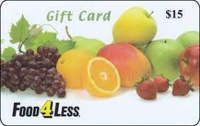 Find deals from your local store in our weekly ad. Gift Card Fruits Kroger Food 4 Less United States Of America Food 4 Less Col Us Krof4l Sv1004271