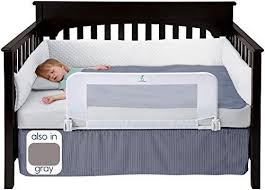 Amazon Com Hiccapop Convertible Crib Toddler Bed Rail Guard With Reinforced Anchor Safety Baby Bed Rails For Toddlers Crib Bedding Boy Toddler Bed