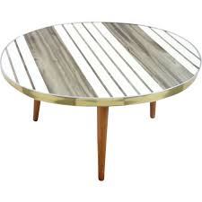 Find new oval coffee tables for your home at joss & main. Vintage Side Table Small Oval White And Golden Lucite Germany 1950s Design Market