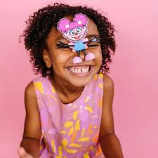 Glo Pals Puppe Sesamstraße Abby rosa